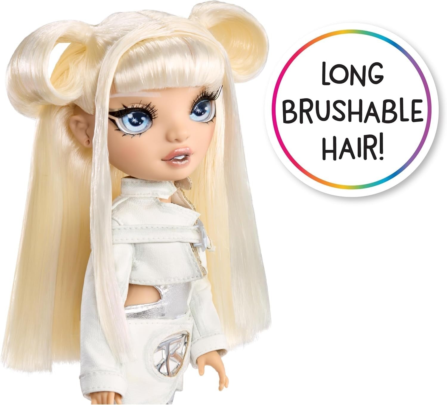 28cm Fashion Doll Magic Bubble Legs White Outfit Accessories