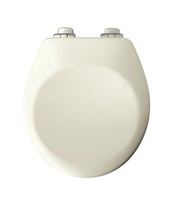 Molded Wood Toilet Seat Whisper Close STA-TITE Luxury Bumpers