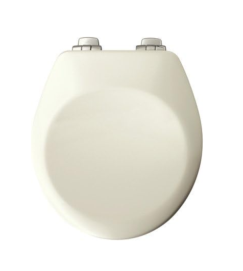 Molded Wood Toilet Seat Whisper Close STA-TITE Luxury Bumpers