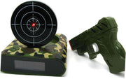 Target Shooting Alarm Clock Silent Digital Desk Clock Large Display Game