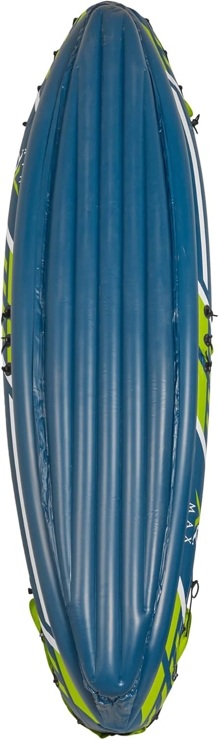 2 Person Inflatable Kayak Canoe PVC Boat w/ Paddle Repair Kit