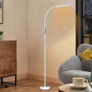 Dimmable Floor Lamp Touch Control Adjustable Reading Standing Lamp White