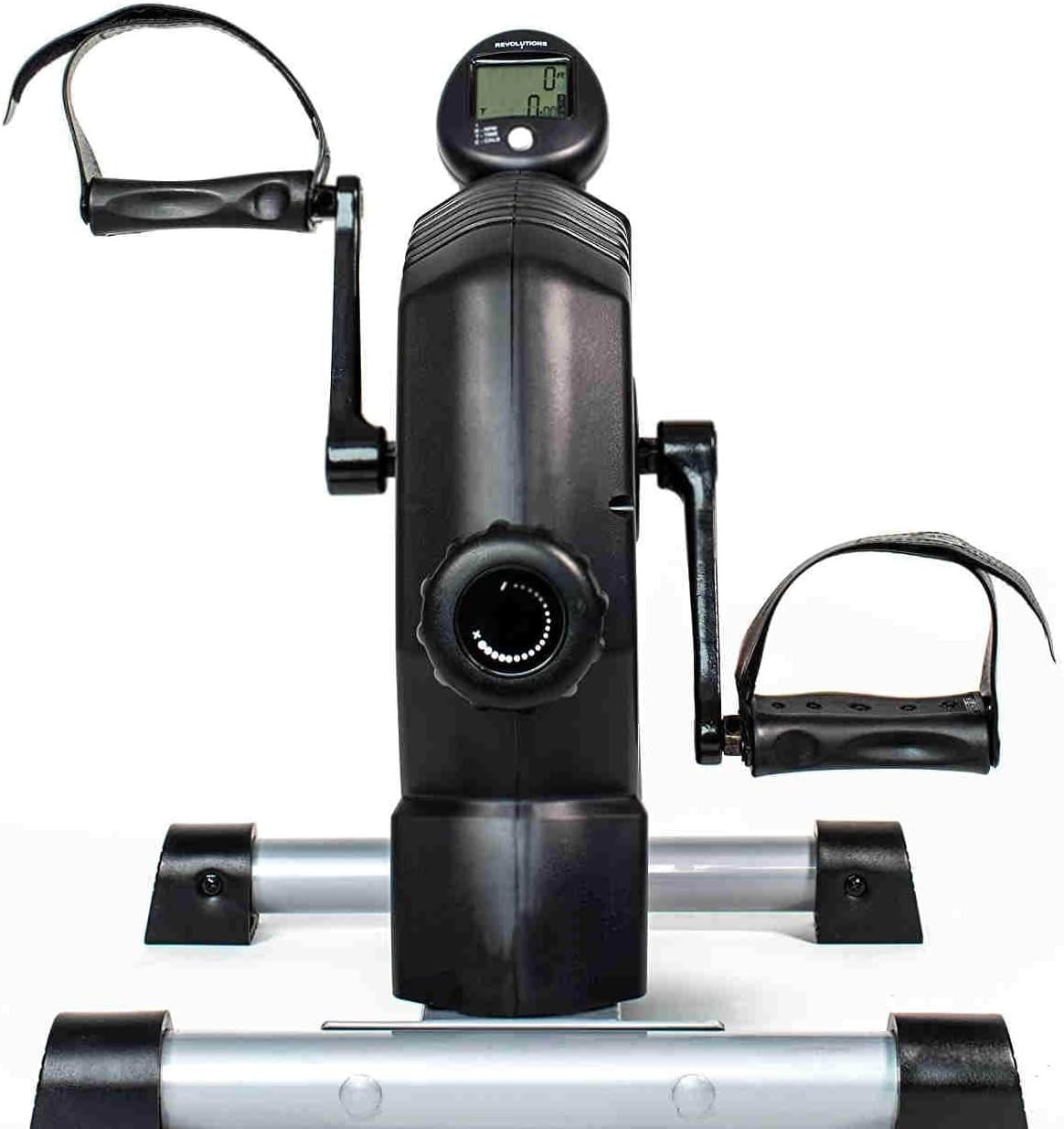 Compact Magnetic Pedal Exerciser Arm & Leg Trainer Quiet Adjustable Home Gym
