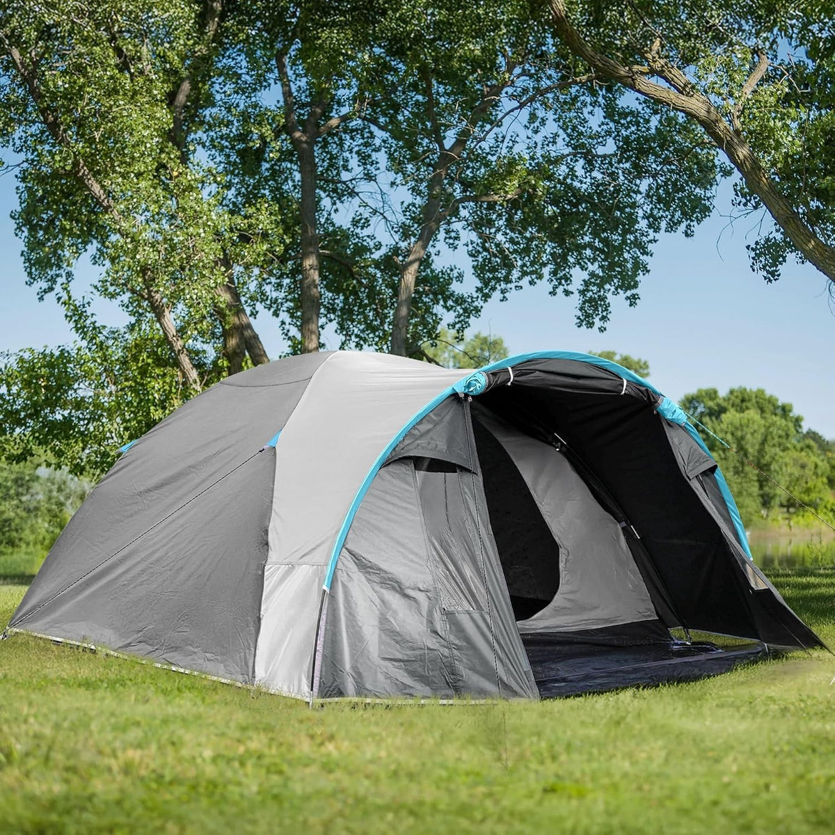 4 Person Dome Camping Tent Waterproof Lightweight Family