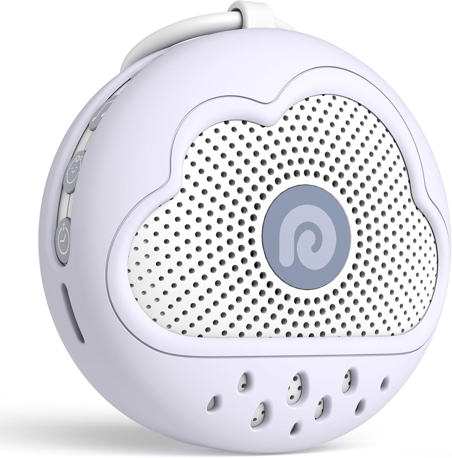 Portable Baby White Noise Machine BPA-Free Silicone Drop-Proof 21 Sounds