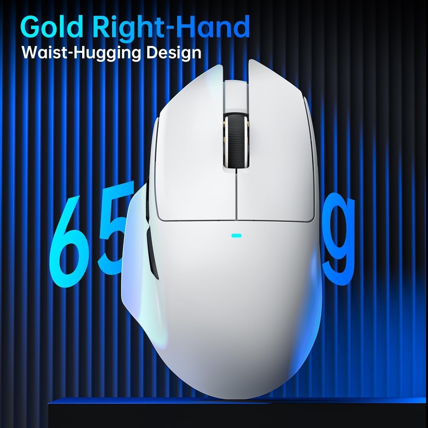 Superlight Gaming Mouse 25000 DPI Wireless RGB Dock 65g
