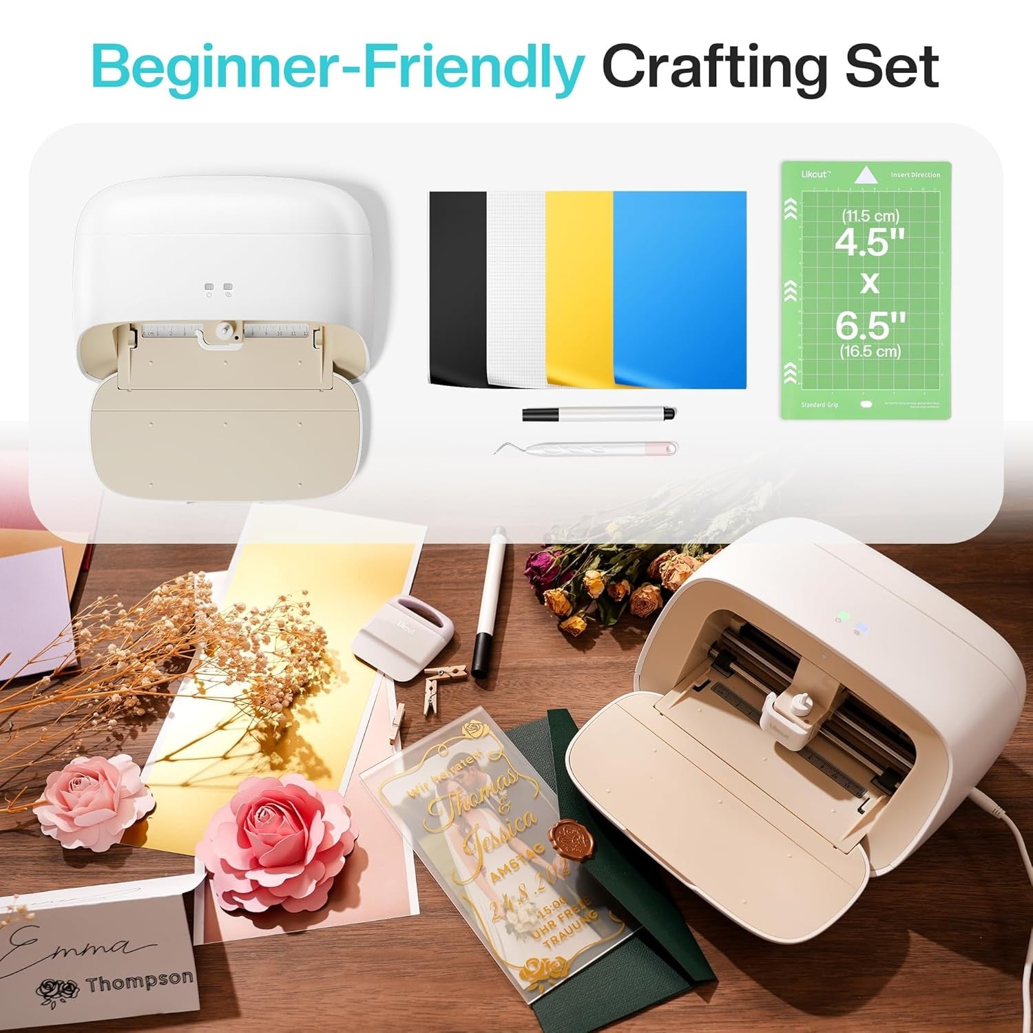 Vinyl Cutter Machine Portable Sticker Maker Cardstock Craft Cutting Tool
