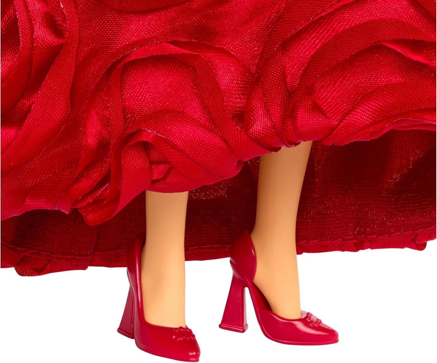 Movie Inspired Royal Fashion Doll Rose Gown Crown Articulated Stand