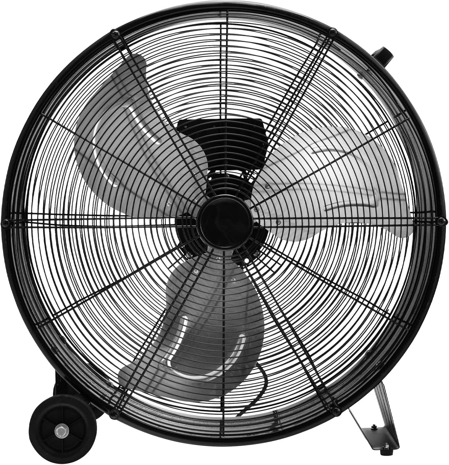 24"/59cm Industrial High Velocity Drum Fan – 3 Speeds Heavy Duty Portable Floor