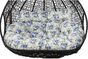 Waterproof 2 Seater Egg Chair Cushion Thick Padded Swing Seat Outdoor Hammock