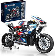 768Pcs Motorcycle Building Kit STEM Model | Realistic Motorbike Construction