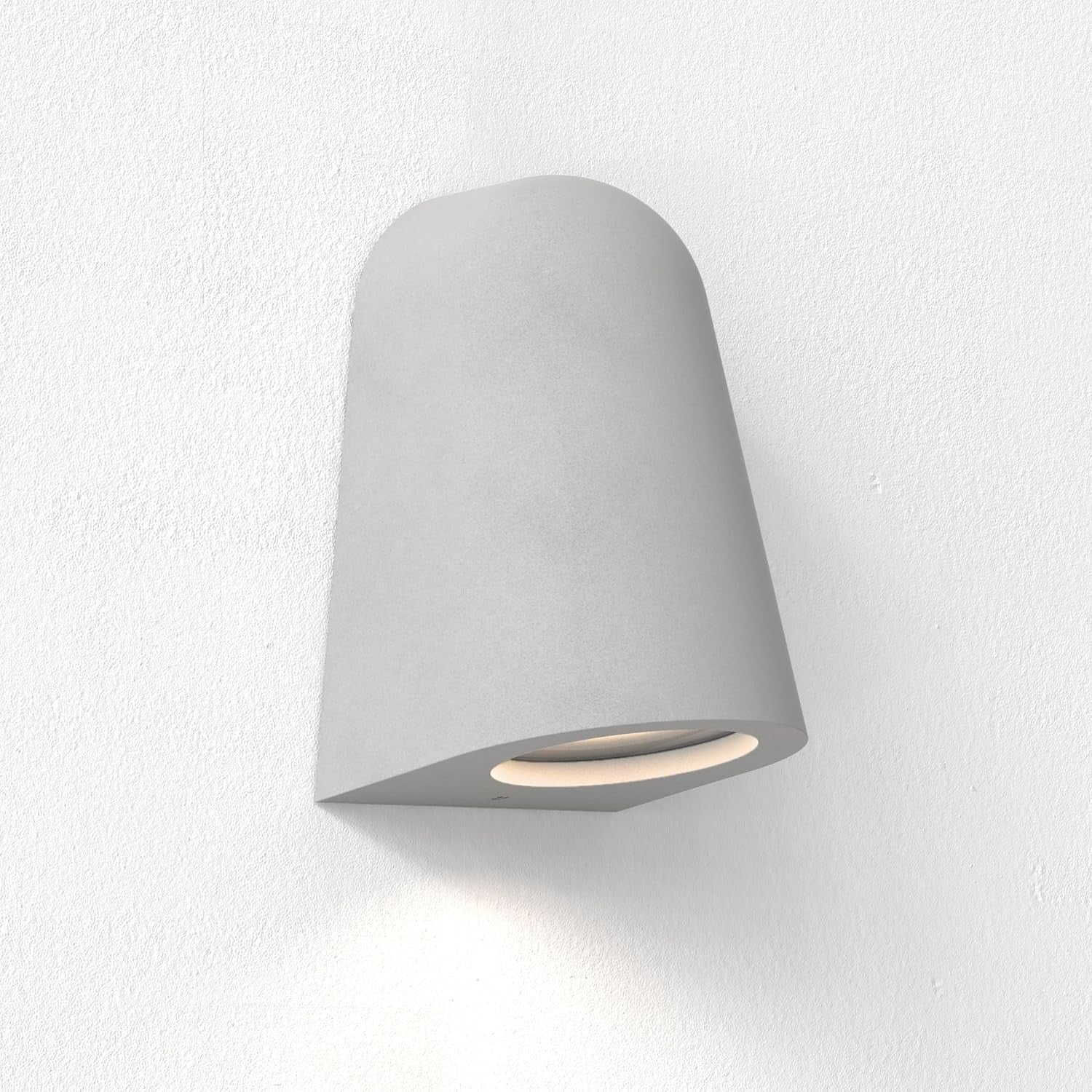Outdoor Wall Light IP65 Waterproof Textured Grey Aluminum, 6W LED
