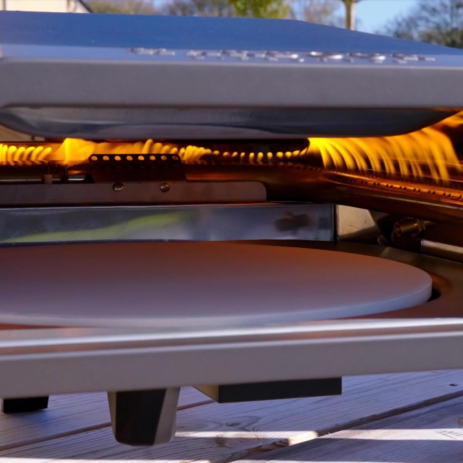 16" Gas Pizza Oven | Outdoor Stainless Steel Propane BBQ Pizza Maker 500°C