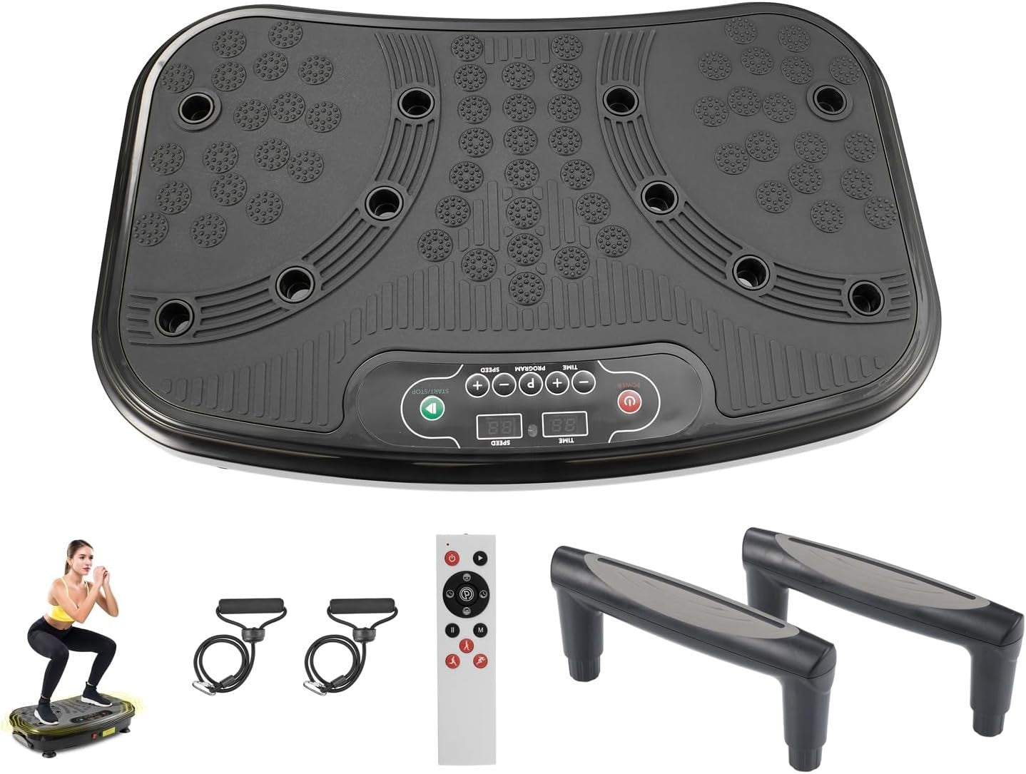 High Intensity Vibration Plate Home Gym Fat Burning Lymphatic