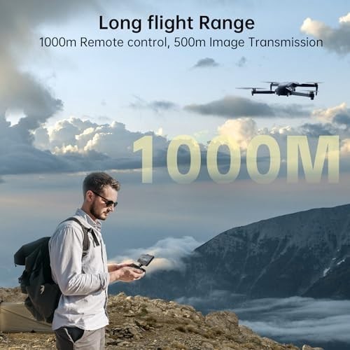 GPS Drone with 4K UHD Camera, 90 Min Flight & Follow Me Mode