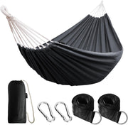 Portable Outdoor Hammock with Tree Straps & Travel Bag, 250kg Load, Durable