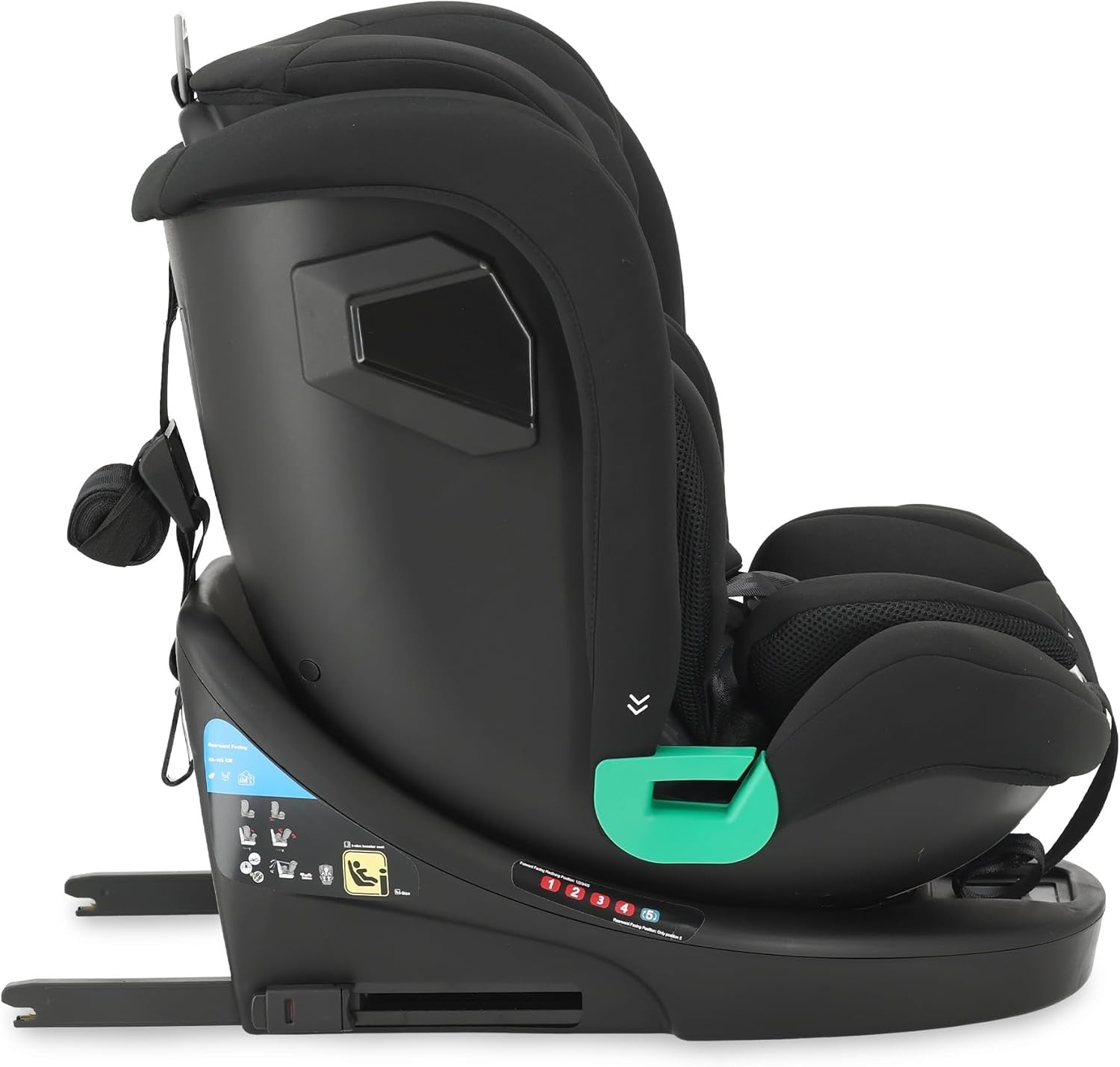 i-Size Baby Car Seat 40–150cm ISOFIX Rear & Forward Facing Toddler Seat