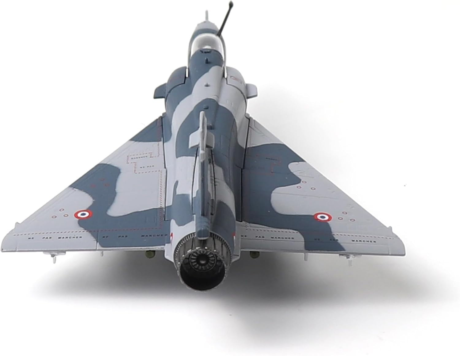 Diecast Mirage 2000 Fighter Jet Model 1/100 Metal Plane Display Gift