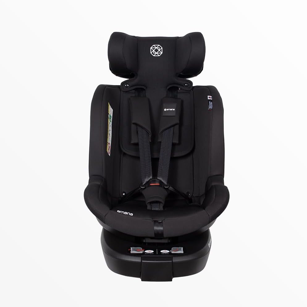 360° Swivel ISOFIX Seat 40–150cm i-Size R129 Birth–12 Years
