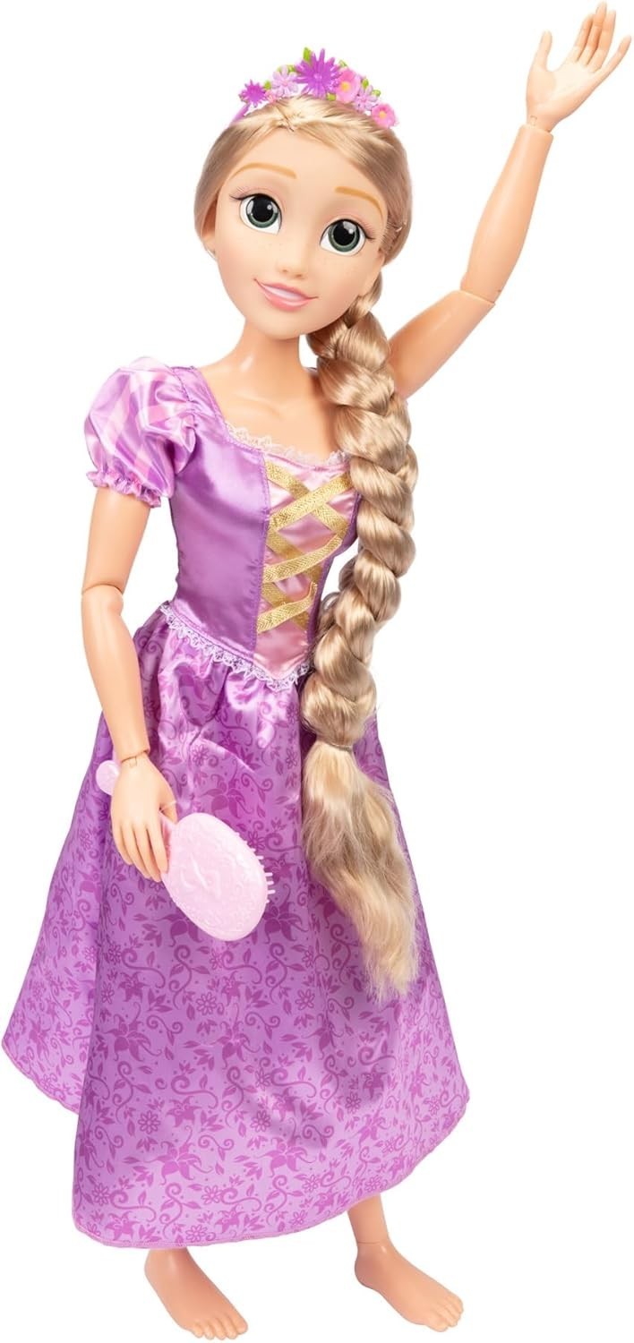 32in Princess Doll My Size Articulated Long Braided Hair Accessories Gift