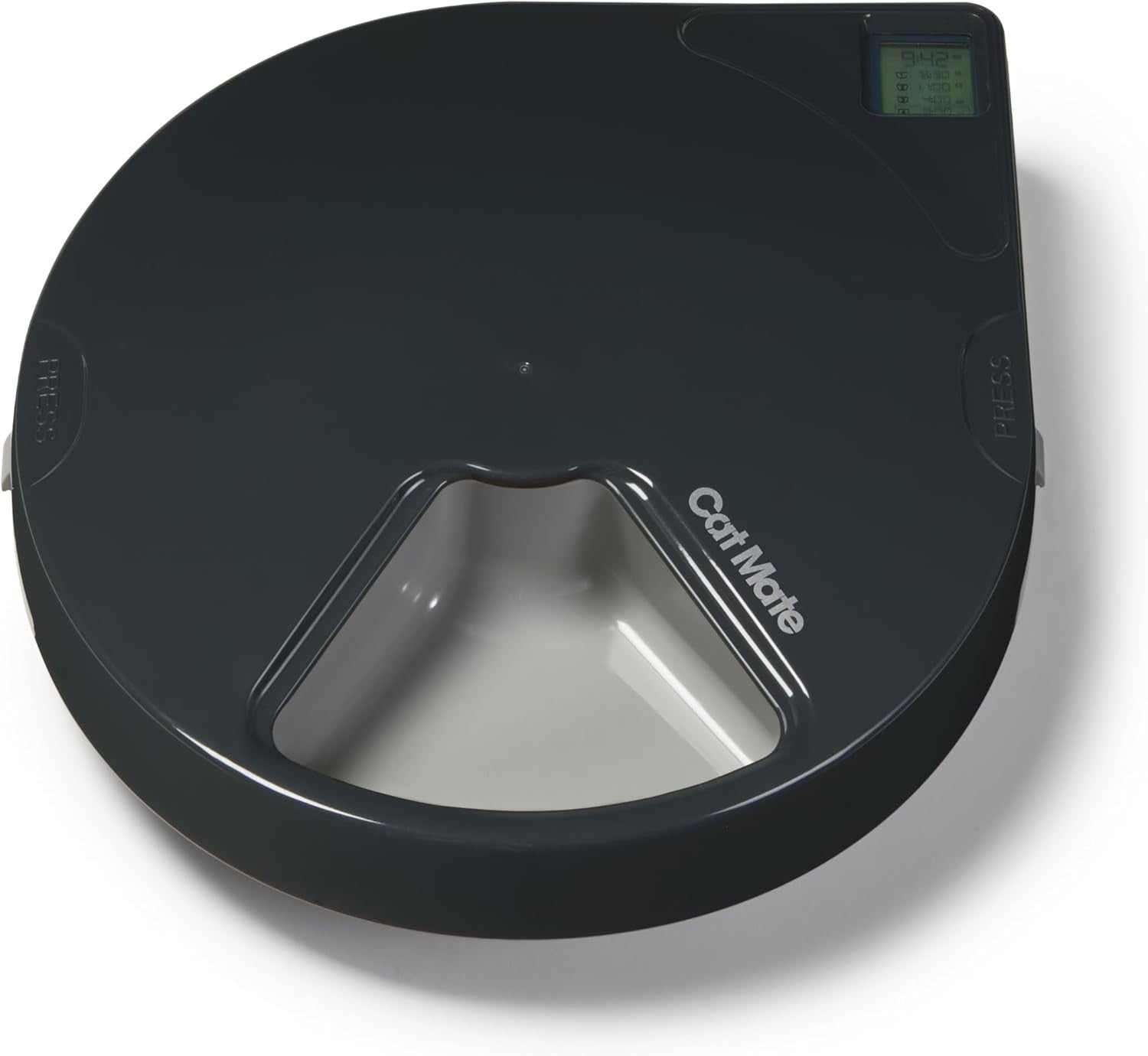Automatic Pet Feeder 5 Meal Digital Timer Wet Dry Food Ice Pack Bowl