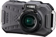 Waterproof Digital Camera 15M Underwater Shockproof 4X Zoom Grey