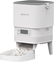 Automatic Pet Feeder 4L Dry Food Dispenser Timer 6 Meals Portion Control