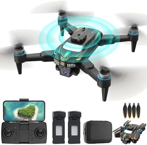 OBEST 4K Camera Drone Foldable RC Quadcopter Brushless w/ Obstacle Avoidance