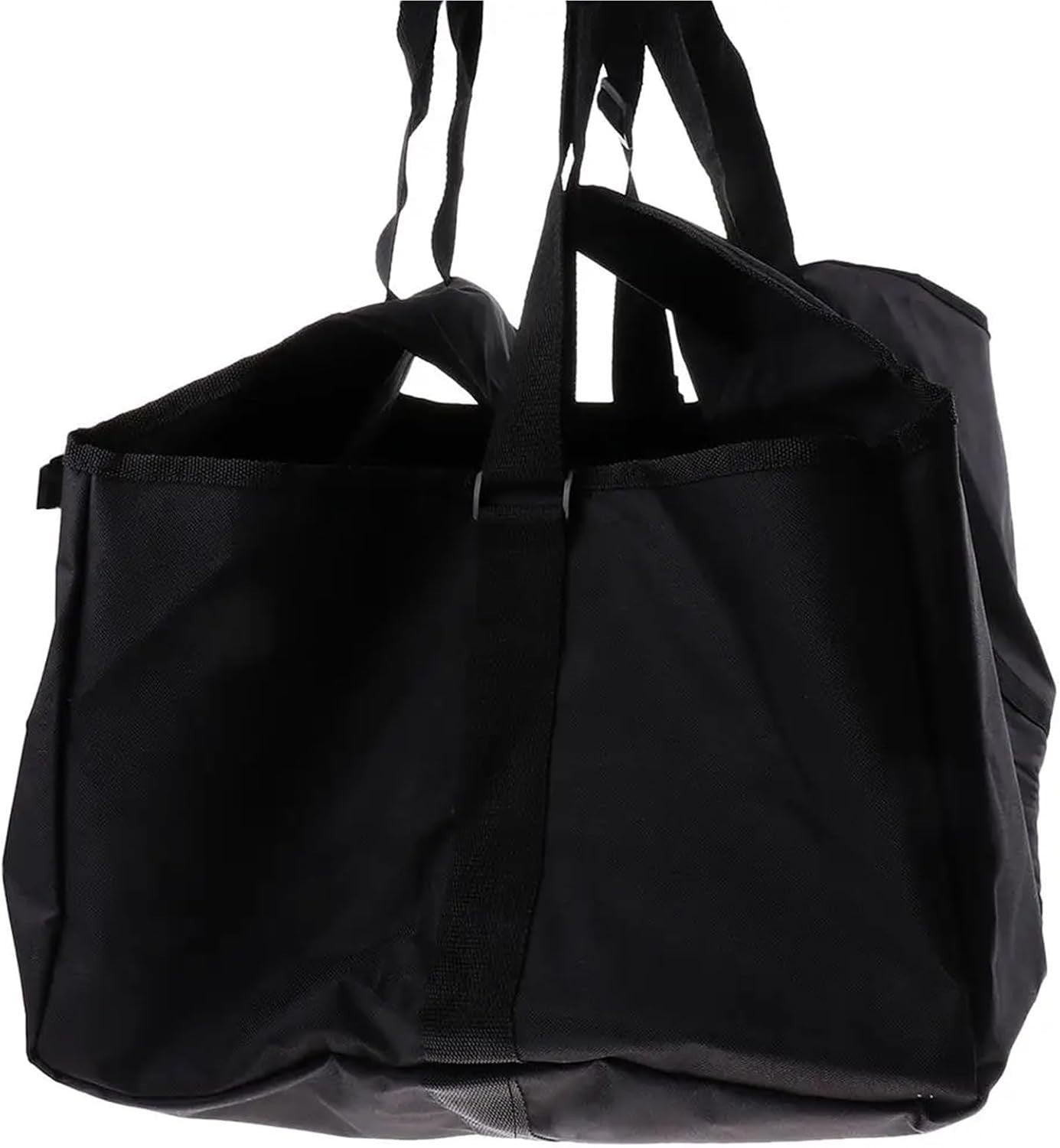 Heavy Duty Firewood Carrier Bag Canvas Tote  Large Capacity, Durable