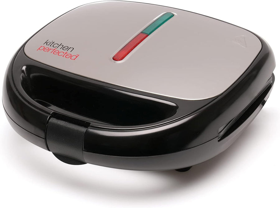 4-in-1 Snack Maker Toasties Waffles Omelettes Paninis Non-Stick Plates