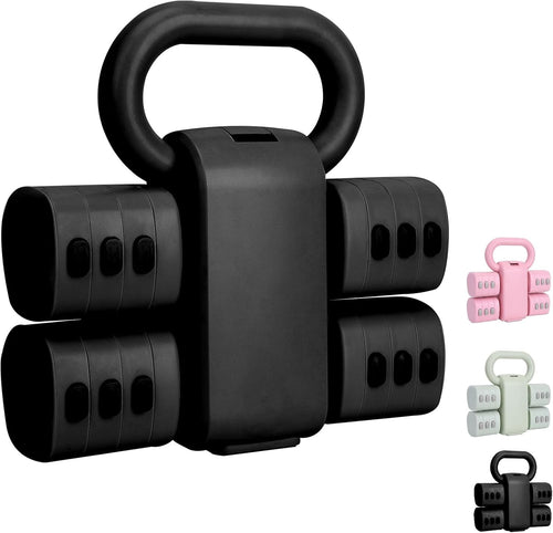 Lightweight Adjustable Dumbbells 1–2.5KG Convertible Fitness Set