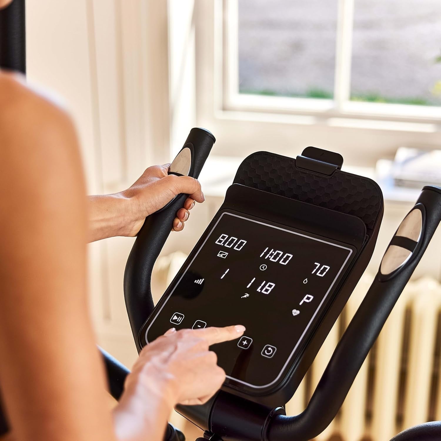Magnetic Elliptical Cross Trainer with 32 Levels Resistance & Bluetooth