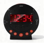 Extra Loud Alarm Clock 110dB Bed Shaker Vibrating Flash Light Heavy Sleepers