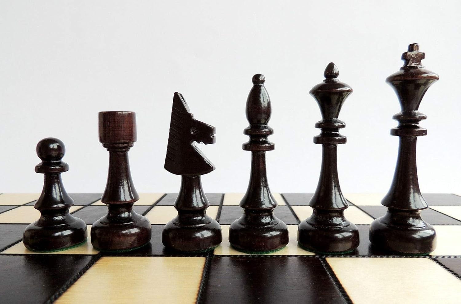 47cm Tournament Wooden Chess Set | Foldable Travel Board | Large Premium Pieces