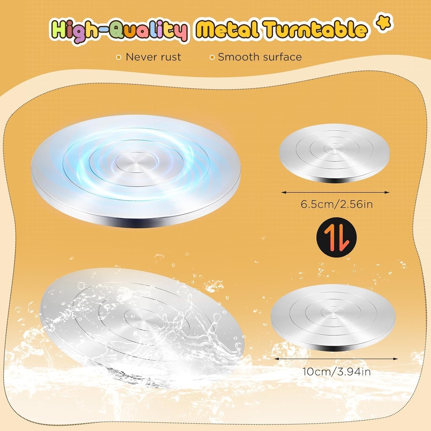 Mini Electric Pottery Wheel Adjustable Speed 2000RPM DIY Ceramic Tool