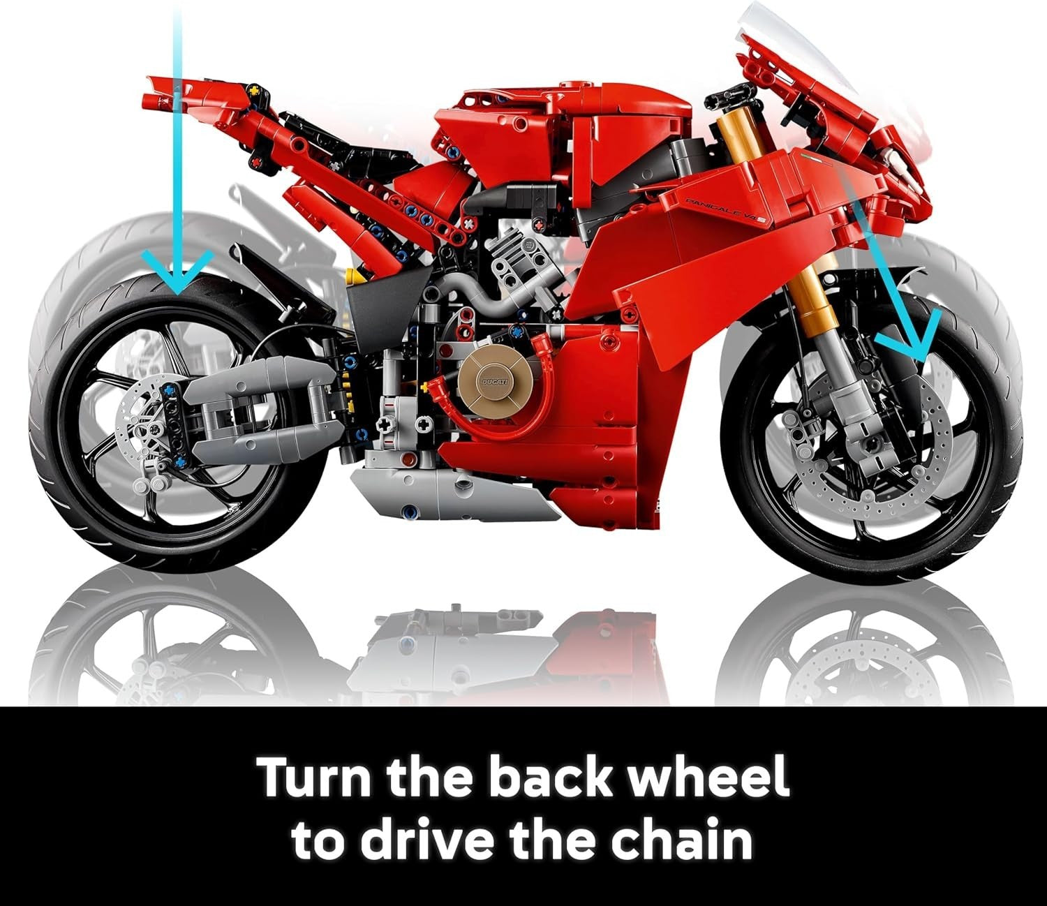 High-Performance Racing Motorcycle Model Kit | 3-Speed Gearbox & Digital Build