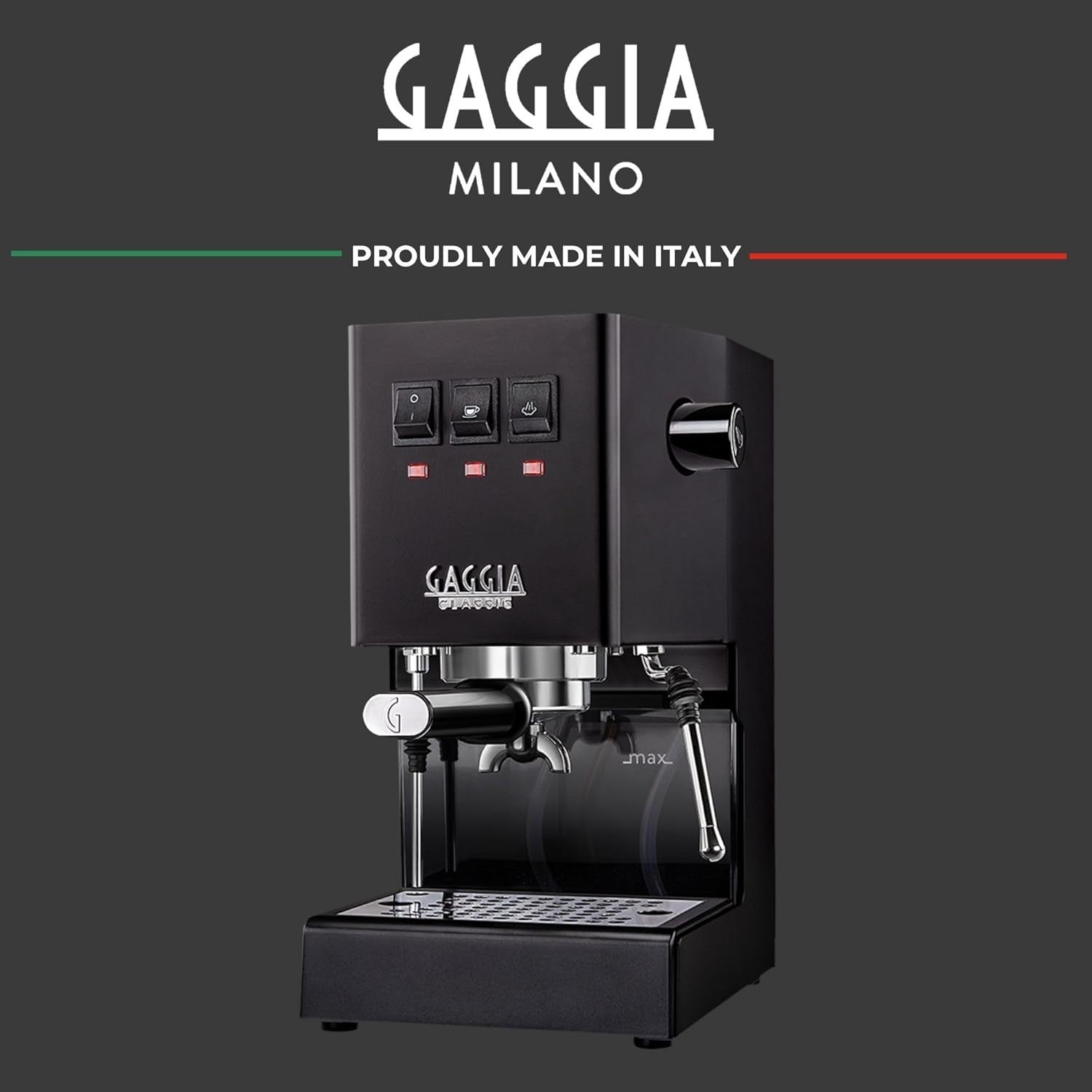 Manual Espresso Coffee Machine | Brass Boiler | Pro Steam Wand | 2.1L Tank