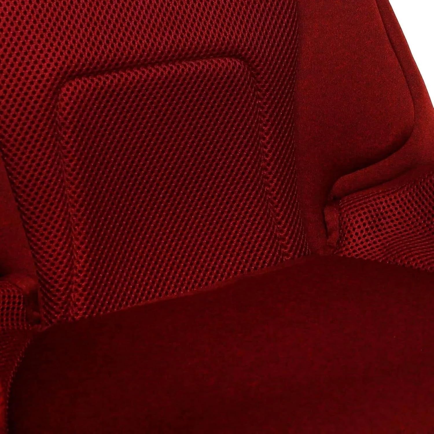 Kids Car Booster Seat i-Size 4–12 Years Portable Child Seat 15–36kg Red