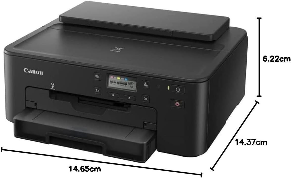 Wireless A4 Printer | Colour & B/W, Duplex, High-Resolution, Black