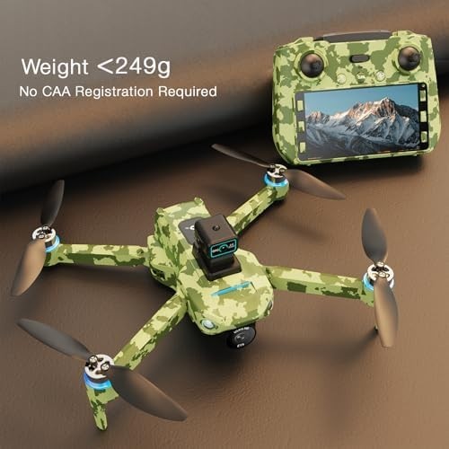 Xobuo GPS Drone 4K Dual Camera 5.9" Screen | 60min Flight Auto Return