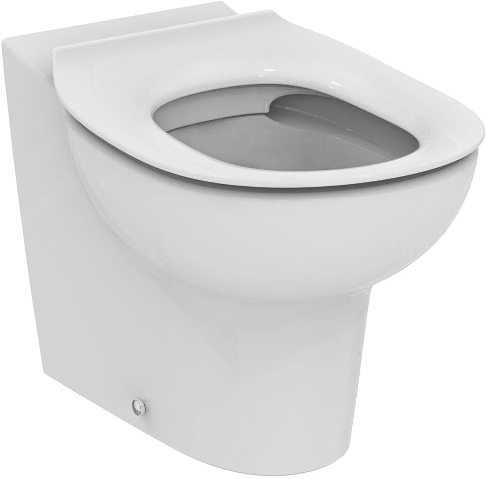 Heavy-Duty School Toilet Seat Ring Only Polypropylene 355mm Splash-Resistant