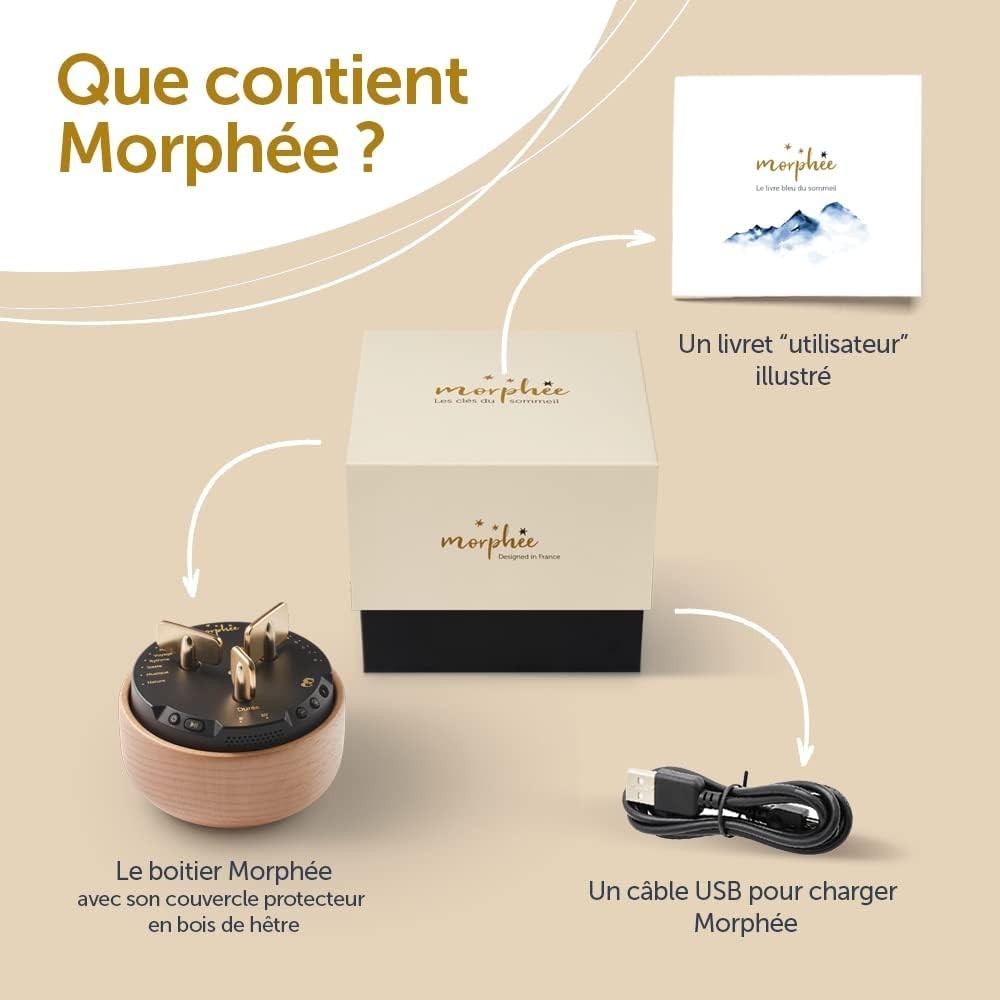 French Meditation Sleep Device – Relaxation & Insomnia Aid for Adults