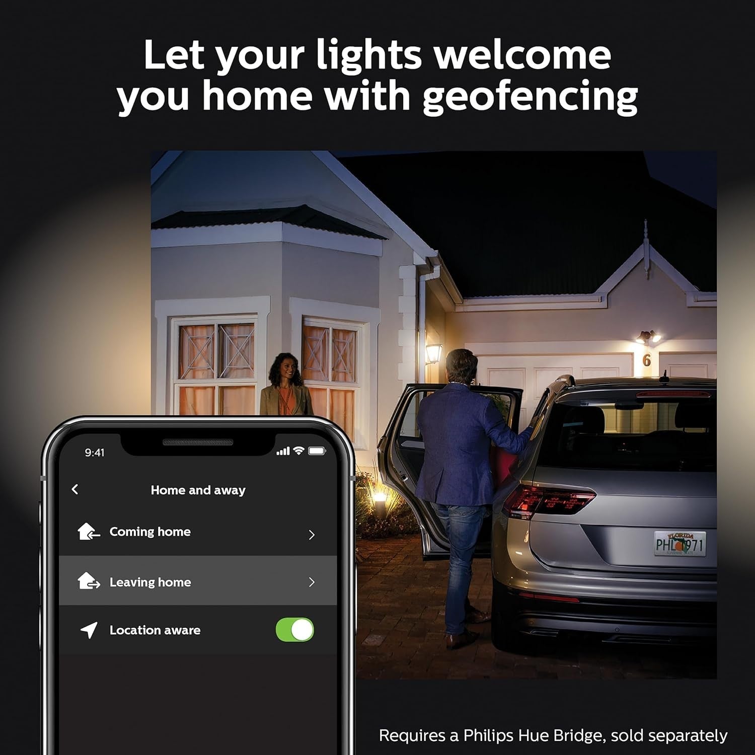Smart Outdoor LED Wall Light 16W RGB Colour with Alexa & Google Control