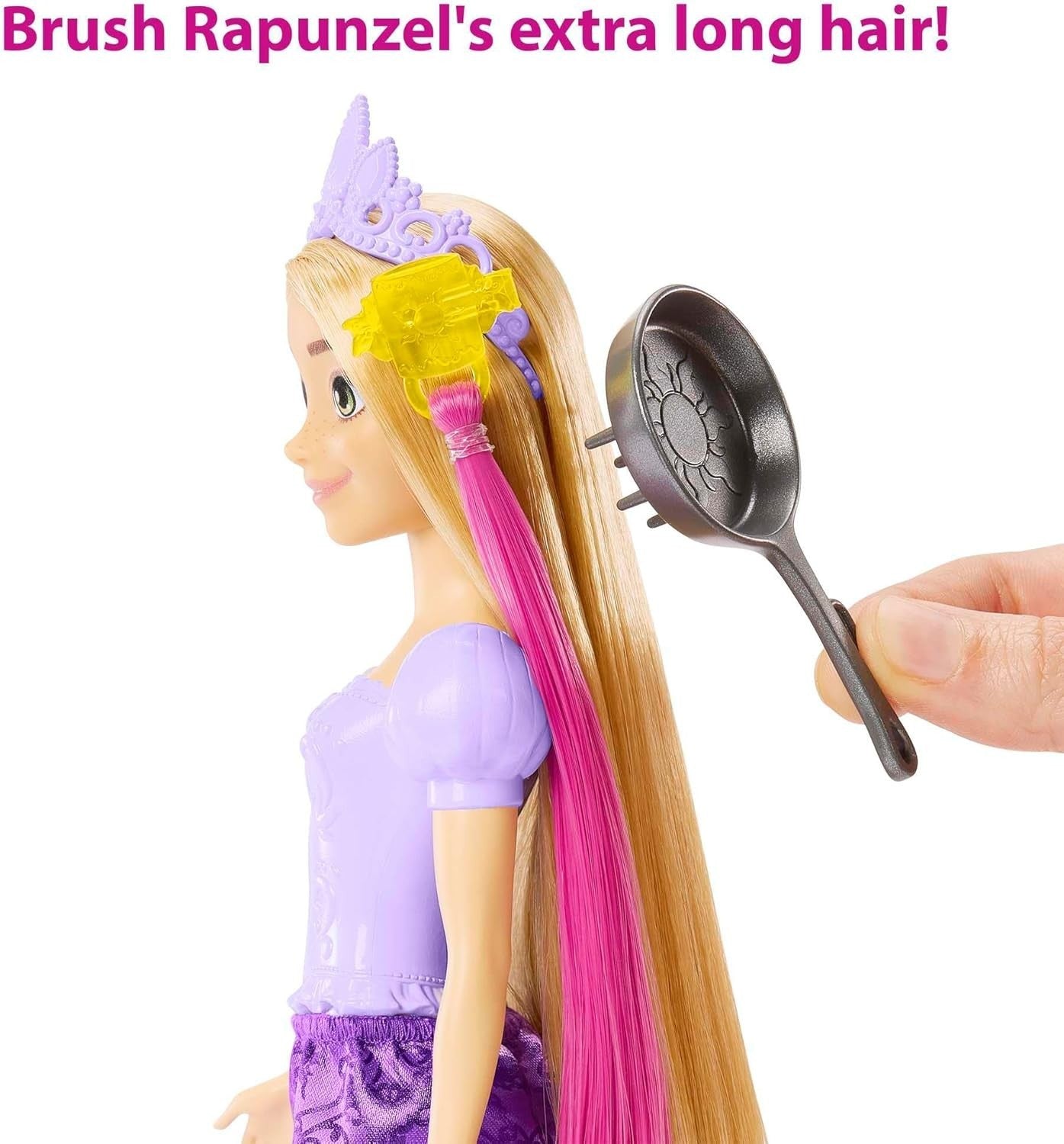 Color Change Hair Fashion Doll Long Hair Styling Set Chameleon