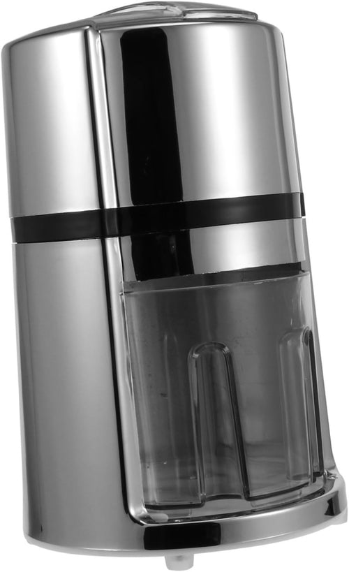 Manual Ice Crusher Hand Crank Stainless Steel Shaved Ice Maker Home Bar