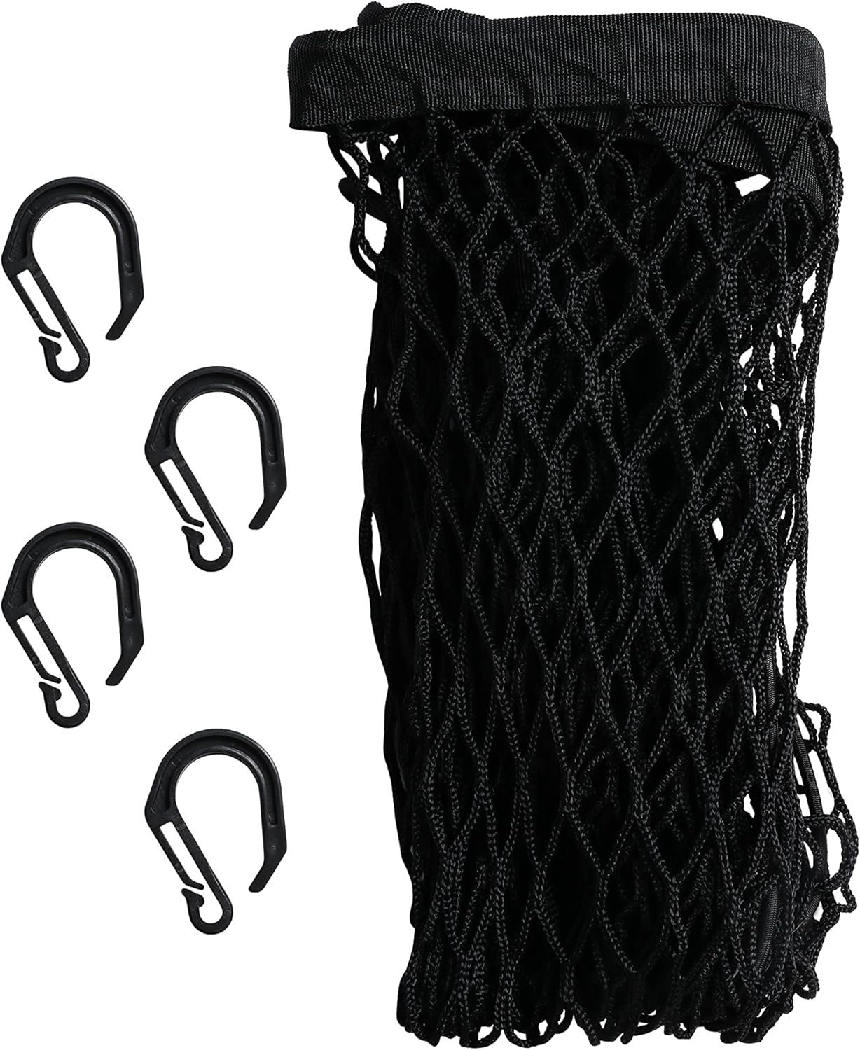Black Heavy Duty Folding Garden Wagon Large Wheel Outdoor Utility Trolley 80kg