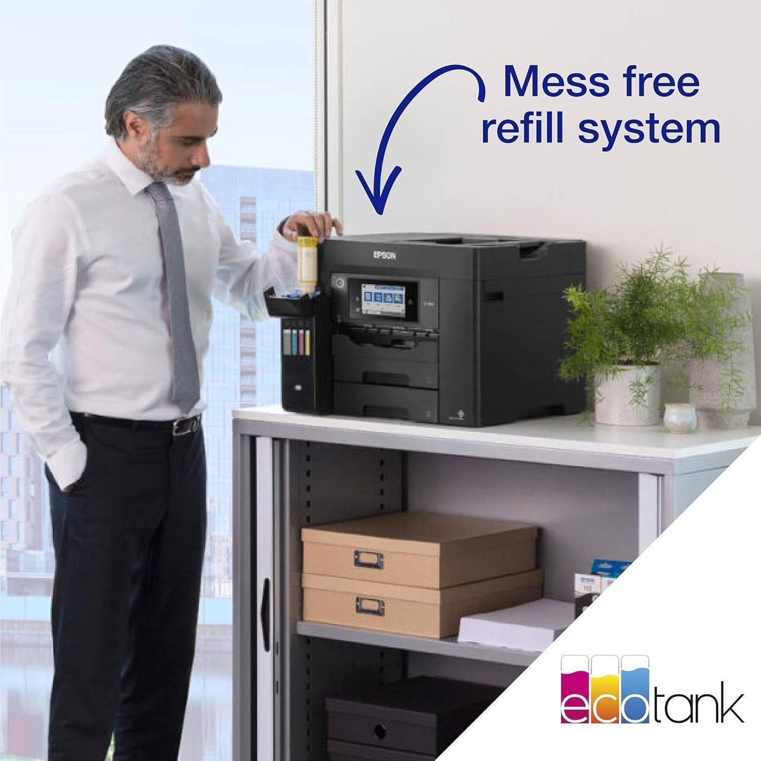 EcoTank ET-5805 A4 High Duty Wireless Multifunction Printer with ADF