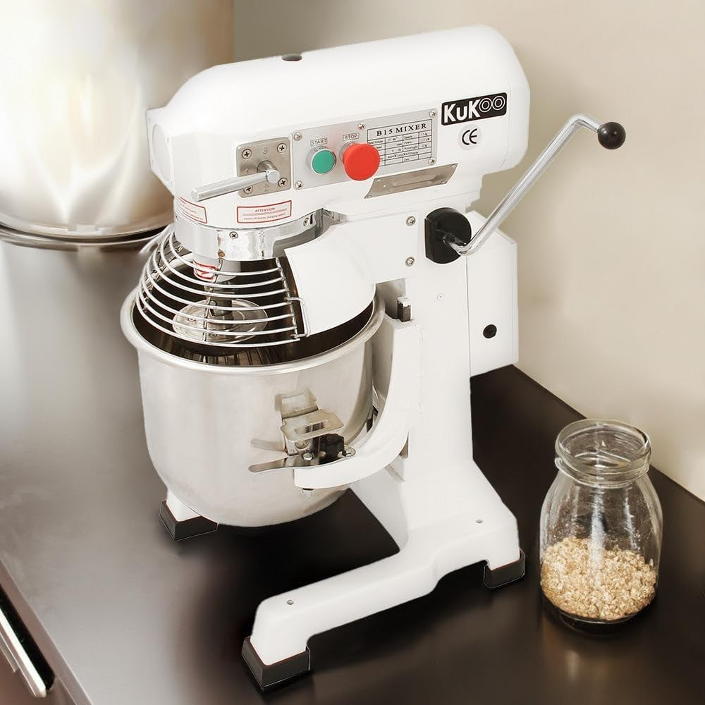 15L Planetary Stand Mixer Commercial Baking Dough Cake Bread Maker