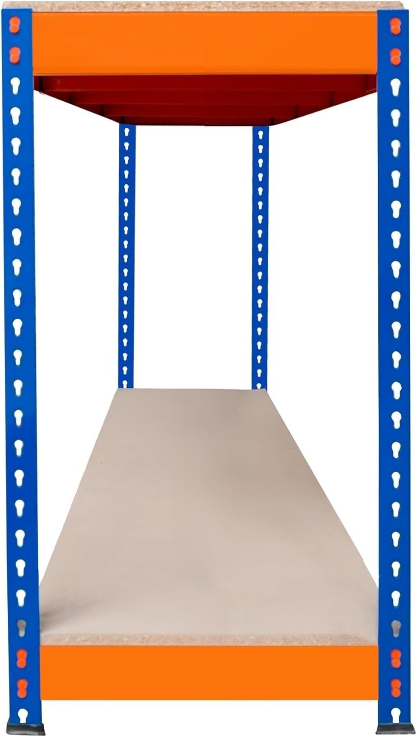 Heavy Duty 180cm Garage Workbench Boltless Steel 300kg Shelves Adjustable