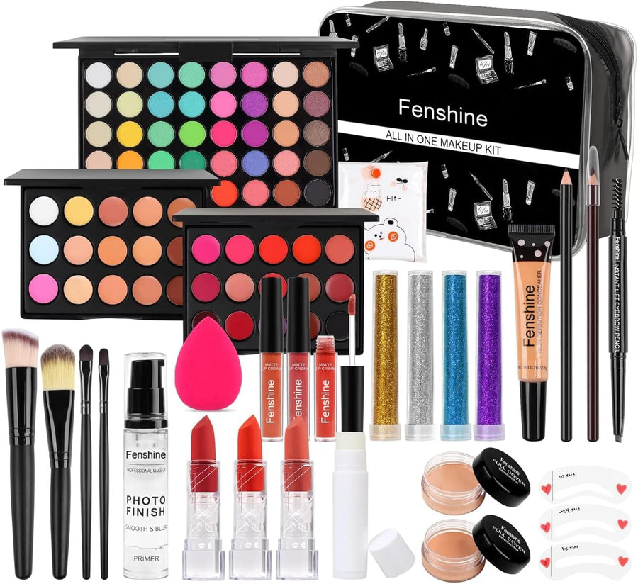 Professional All In One Makeup Kit 30pcs Palette Set with Bag